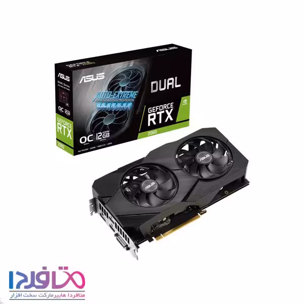 کارت گرافیک ایسوس مدل RTX2060 DUAL OC 12GB EVO