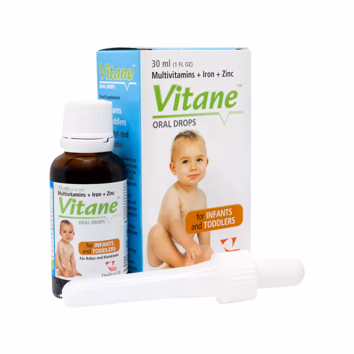 قطره مولتی ویتامین حجم 30 میلی لیتر ویتان