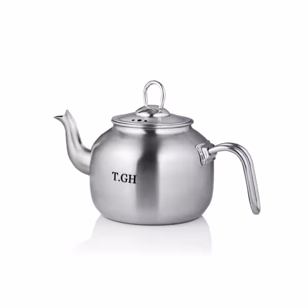 کتری ارغوان 1.5 لیتری مات دسته استیل مدل 2080 تی جی اچ TGH