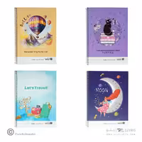 دفتر40برگ دوخط کد8510ایمان دانشجویی (12عددی)