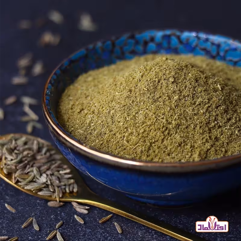 پودر زیره سبز 500 گرمی اعتماد | amazonchi