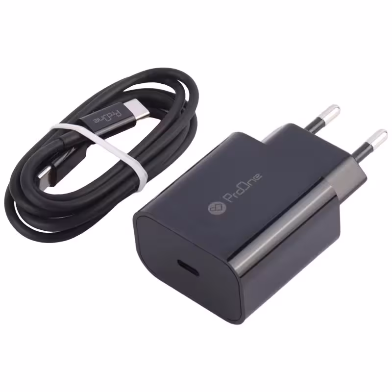 شارژر دیواری 25 وات پرووان مدل PWC501 به همراه کابل USB-C