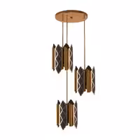 لوستر سه شعله چشمه نور مدل 2686/3H