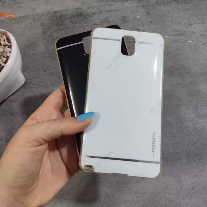 قاب گوشی Motomo Samsung Note 3 دور ژله ای پشت رنگی