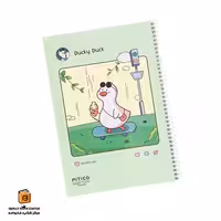 دفتر خط دار 60 برگ حاشیه دار Ducky Duck پیتیکو (PITICO)