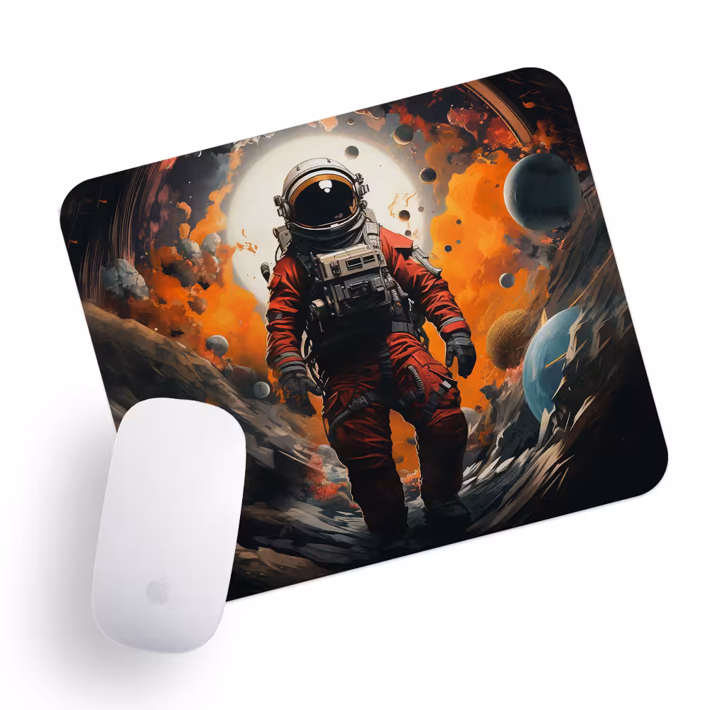 پد موس راویتا طرح فضانورد کد 3493