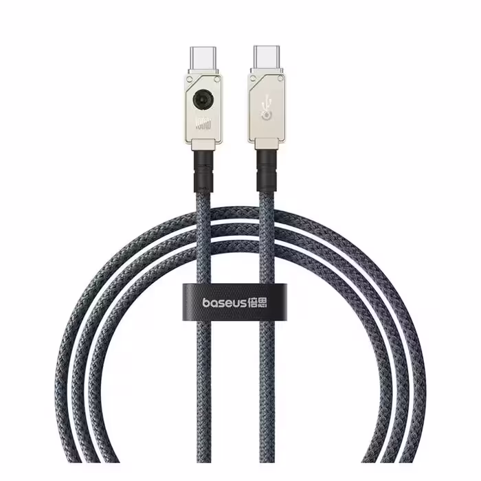 کابل تبدیل USB-C به USB-C بیسوس (Baseus) سری Unbreakable با توان 100 وات و طول 2 متر