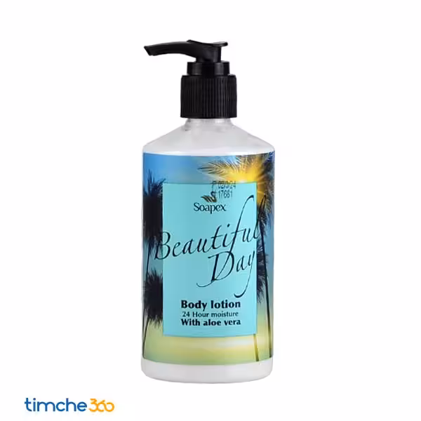 لوسیون بدن سوپکس حاوی عصاره آلوئه ورا 350 میلی لیتر