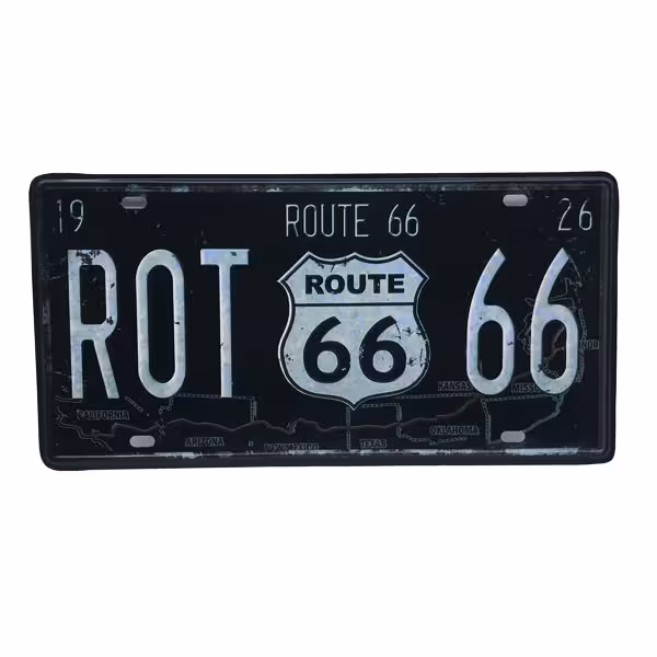 پلاک فلزی تزئینی