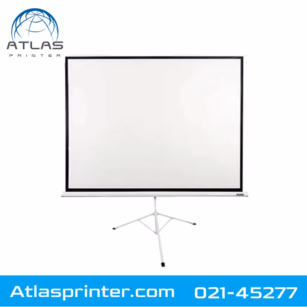 پرده نمایش پایه دار پروژکتور سلکسون 2.5×2.5