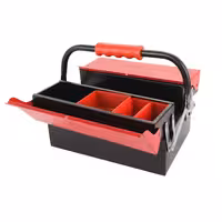 جعبه ابزار فلزی 30 سانت 2 طبقه آروا مدل 4702