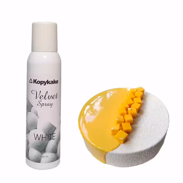 اسپری مخملی سفید 150 میل کپی کیک