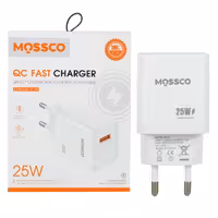 اداپتور   MOSSCO    مدل   IC-32    ( گارانتی  3  ماهه )3 ماه گارانتی