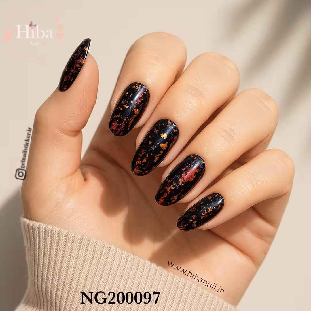 استیکر ژله ای کاشت ناخن (نیل رپ)_کد NG200097