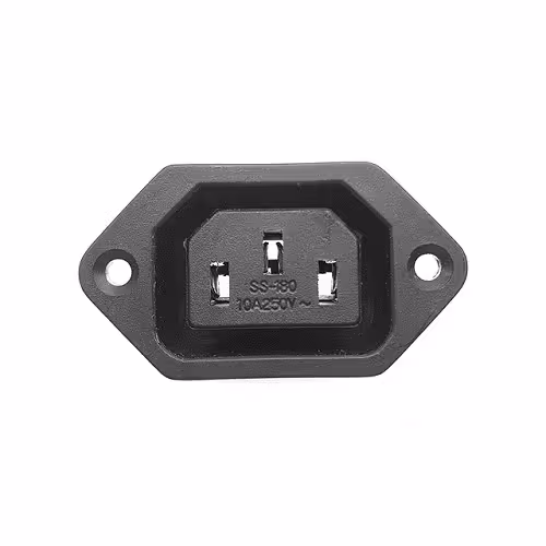 جک پاور جاپیچدار AC SOCKET FEMALE