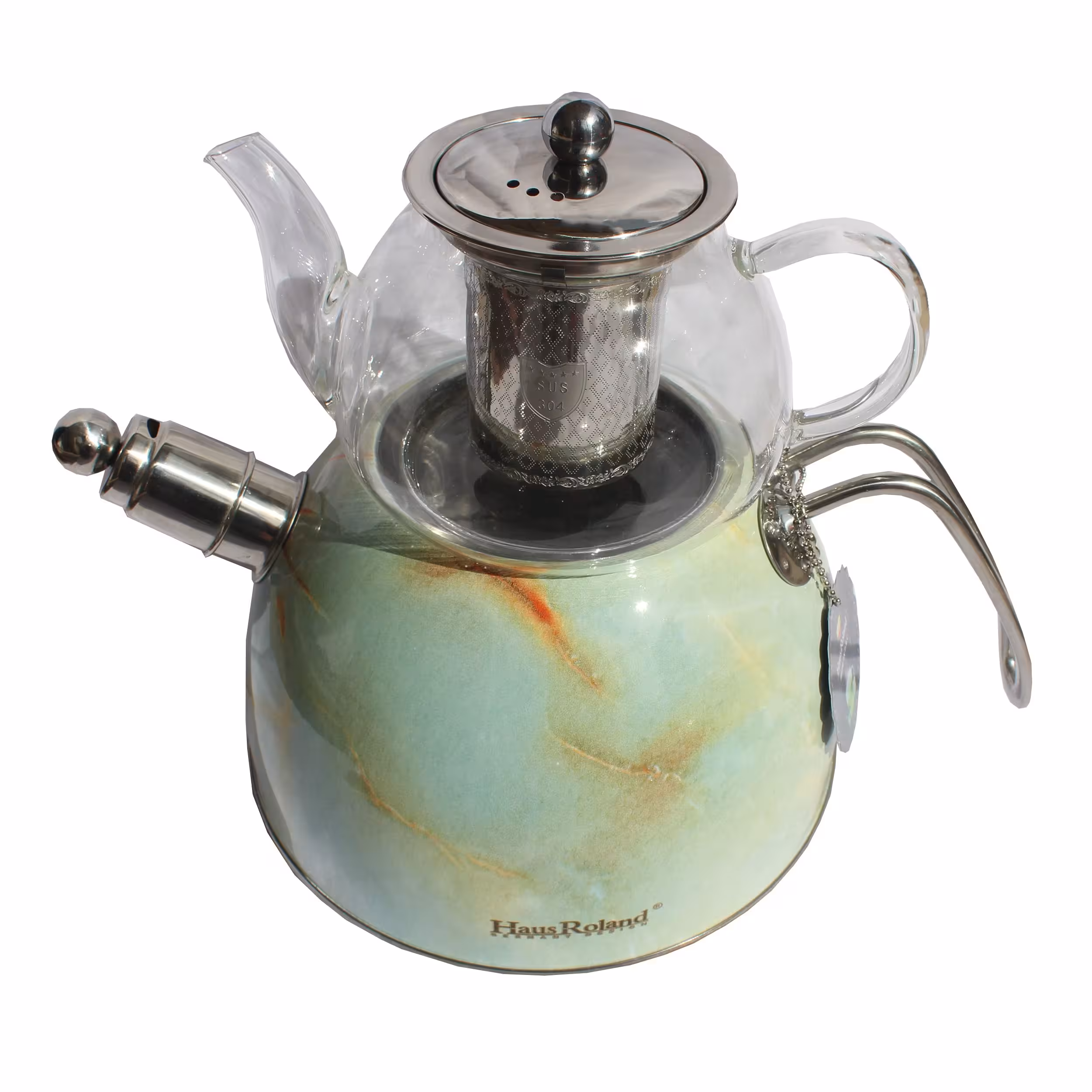 ست کتری و قوری هاوس رولند مدل HR785-2 طرح سنگ