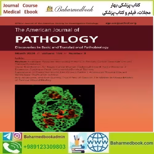 The American Journal of Pathology Volume 194 Issue 1 to 3 20