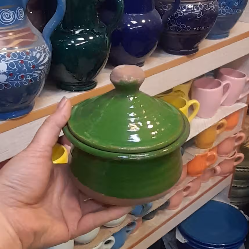 قابمه سفالی یک نفره
