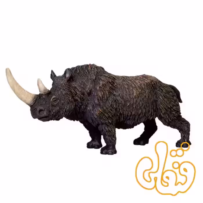 فیگور کرگدن پشمالو موجو Woolly Rhino 381009