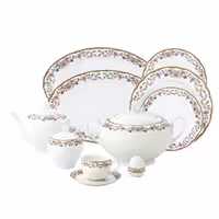 سرویس چینی 102 پارچه طرح گلستان