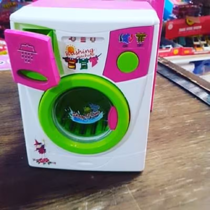 بهترین قیمت اسباب بازی در ایران - خرید دخترانه لباسشویی واقعی باتری خور