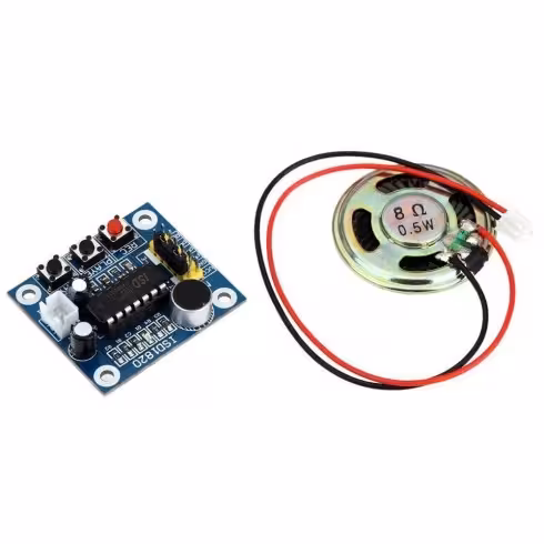 ماژول ضبط و پخش صدا ISD1820&SPEAKER