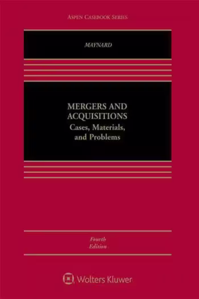 خرید و دانلود نسخه کامل کتاب Mergers and Acquisitions: Cases, Materials, and Problems