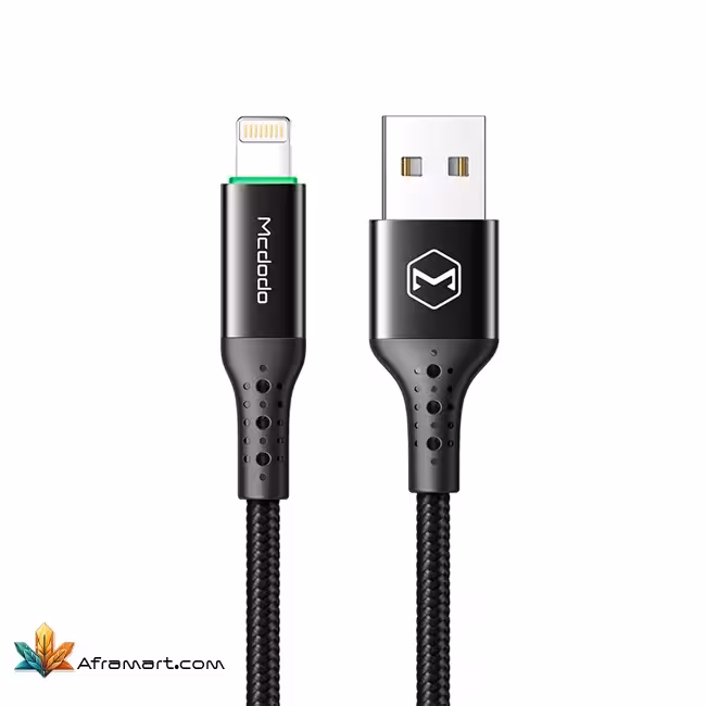 کابل تبدیل USB به لایتنینگ مک دودو مدل CA-7411 طول 1.8 متر