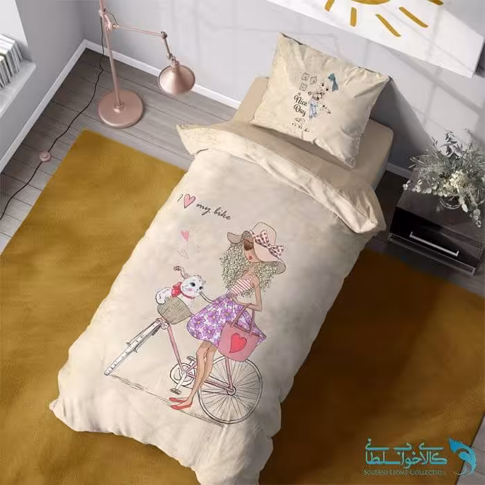 روتختی دختر دوچرخه سوار یکنفره کد BD67