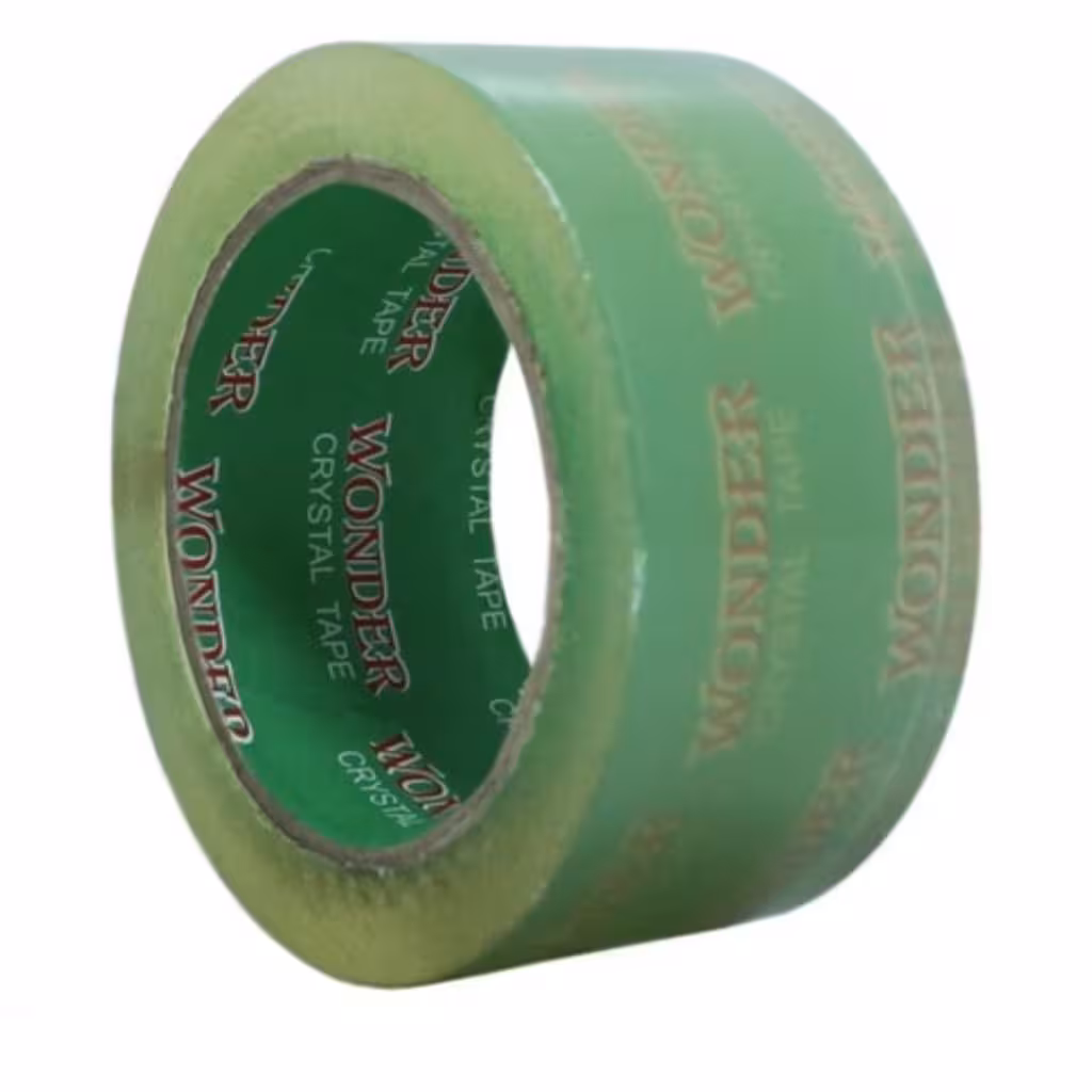 چسب پهن 5سانتی 90 یارد مارک واندر  سبز کارتن 60 عددی 
