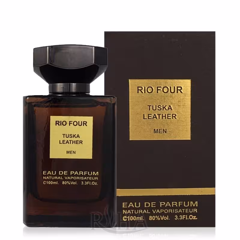 عطر و ادکلن مردانه ریو کالکشن ریو فور توسکا لدر ادوپرفیوم RIO COLLECTION RIO FOR TUSKA LEATHER EDP FOR MEN