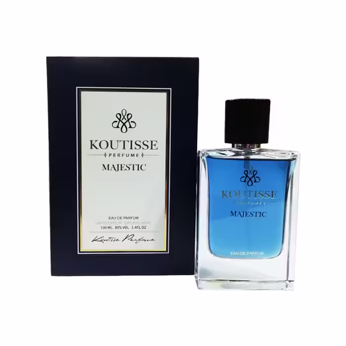 ادوپرفیوم مجستیک آبی کوتیس Koutisse Majestic Blue حجم 100 میلی لیتر