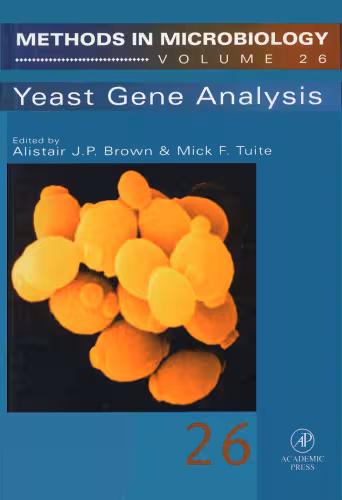 خرید و دانلود نسخه کامل کتاب Yeast Gene Analysis ~ Volume 26