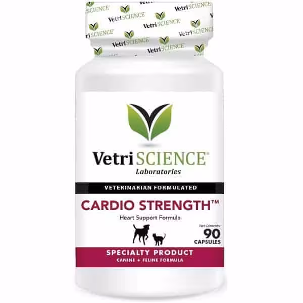 مکمل سگ و گربه وتری ساینس مدل کاردیو استرنج بسته 90 عددی