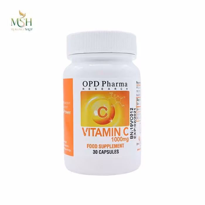 ویتامین ث 1000 میلی گرم ماکسیمم پاور او پی دی فارما | OPD Pharma Vitamin C 1000 mg Maximum Power