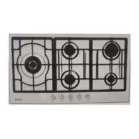 اجاق گاز استیل پنج شعله اسنوا مدل هاب SS19596