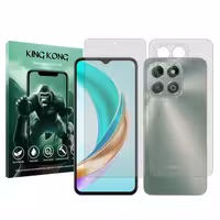 محافظ صفحه نمایش مات کینگ کونگ مدل Tough مناسب برای گوشی موبایل آنر X6b به همراه محافظ پشت گوشی