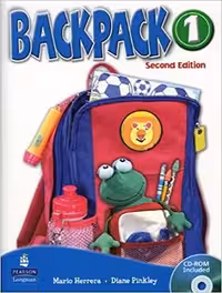 Backpack 1 2nd SB WB CD کتاب بک پک 1 – رحلی (کتاب دانش آموز کتاب کار CD)