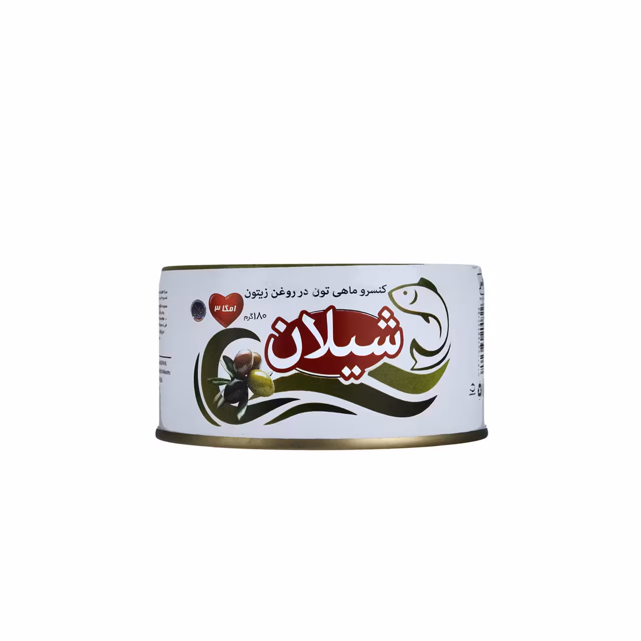 کنسرو تن ماهی در روغن زیتون شیلان 180 گرمی