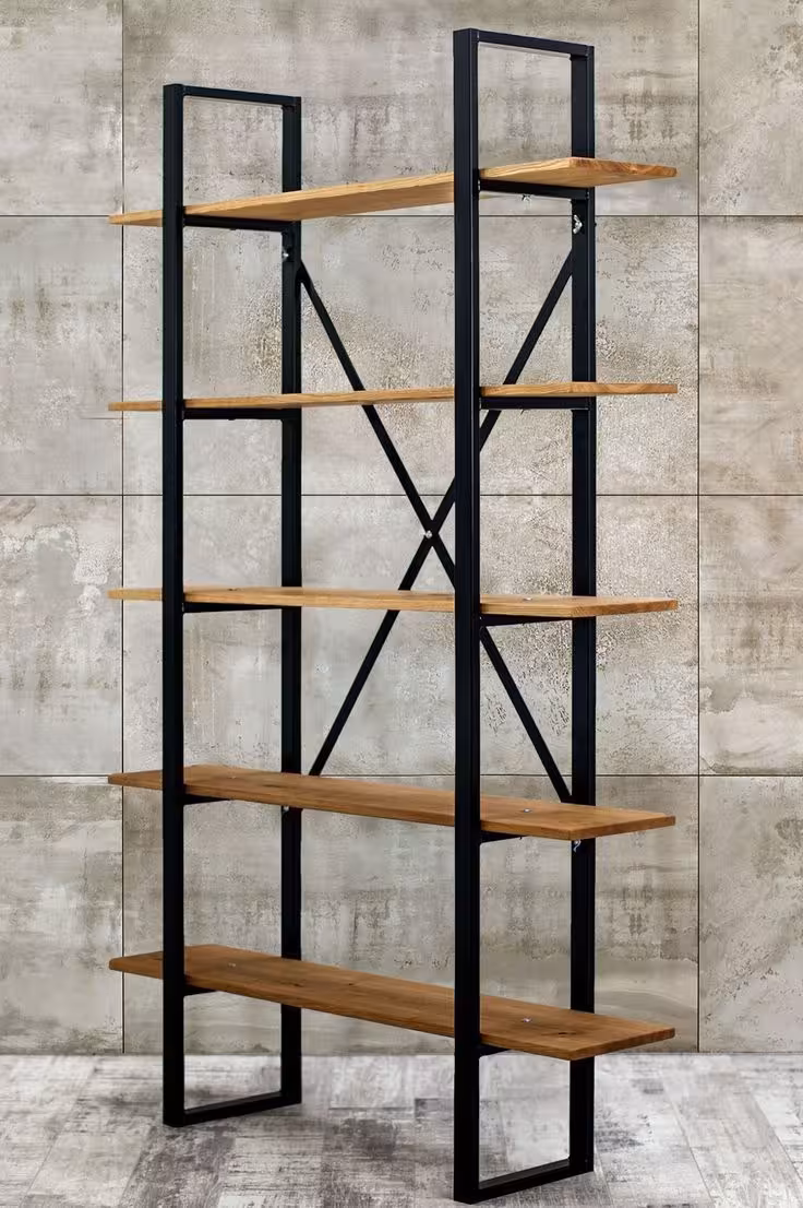 دیوایدر دکوراتیو چوب و فلز کد روستیک  8624