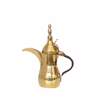 قهوه جوش برنجی مدل دله عربی بغدادی کد 02