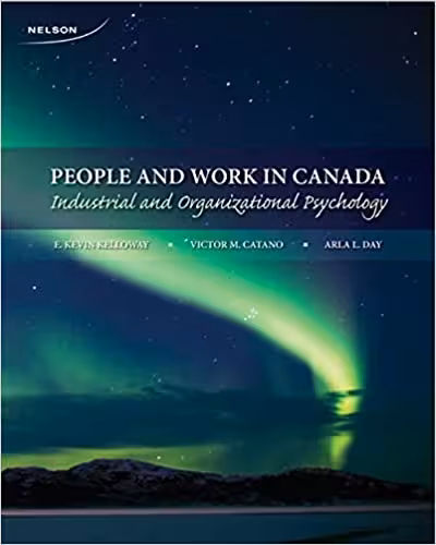خرید و دانلود نسخه کامل کتاب [Full Resources   Test Bank] People and Work in Canada: Industrial and Organizational Psychology - Zip