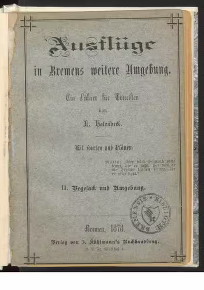 خرید و دانلود نسخه کامل کتاب Vegesack und Umgebung