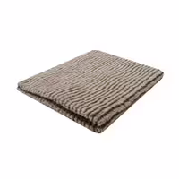 نادیا دستمال طرح خطوط 30*30 قهوه ای کوچک
