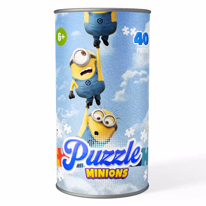 پازل 40 تکه کارتون مینیون ها