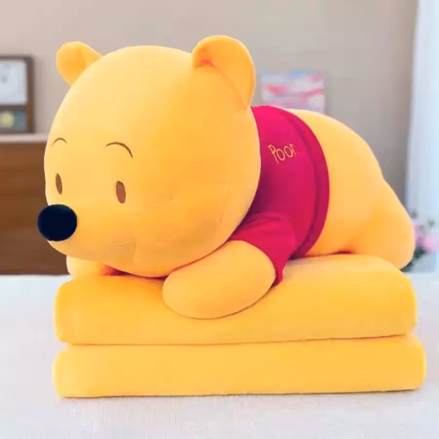 عروسک پولیشی خرس پو پتودار