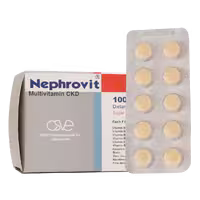 قرص مولتی ویتامین CKD نفروویت اسوه 100 عدد