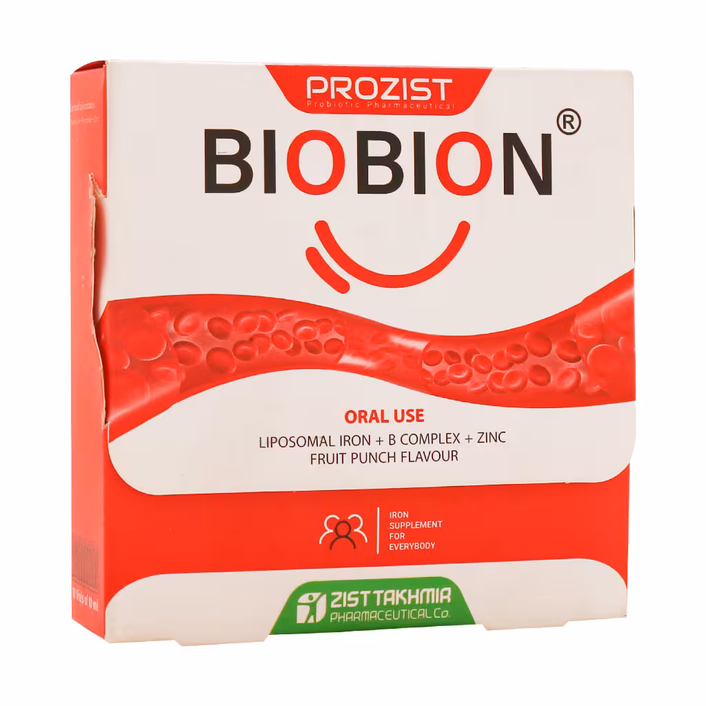 ویال خوراکی بایوبیون زیست تخمیر 10 عدد Zist Takhmir Biobion 10 Vials