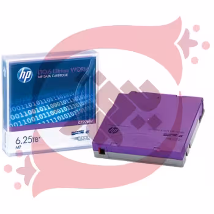 HPE LTO-6 Ultrium 6.25TB WORM Data Cartridge C7976W