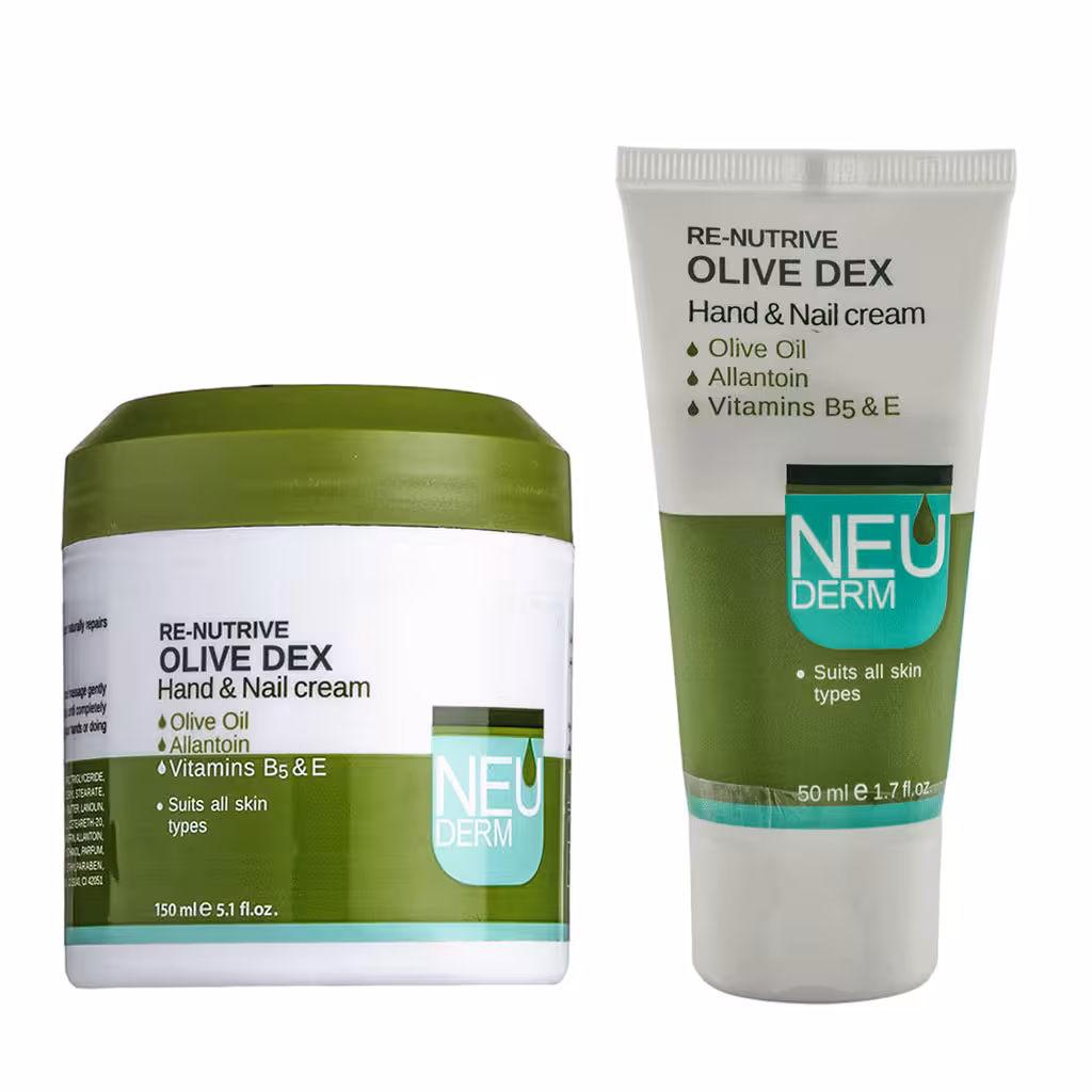 کرم دست و ناخن زیتون نئودرم neuderm